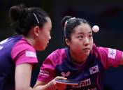 '또 해냈다' 신유빈, 전지희와 女복식도 준결승행···출전 4종목 모두 메달 획득 [항저우 2022]
